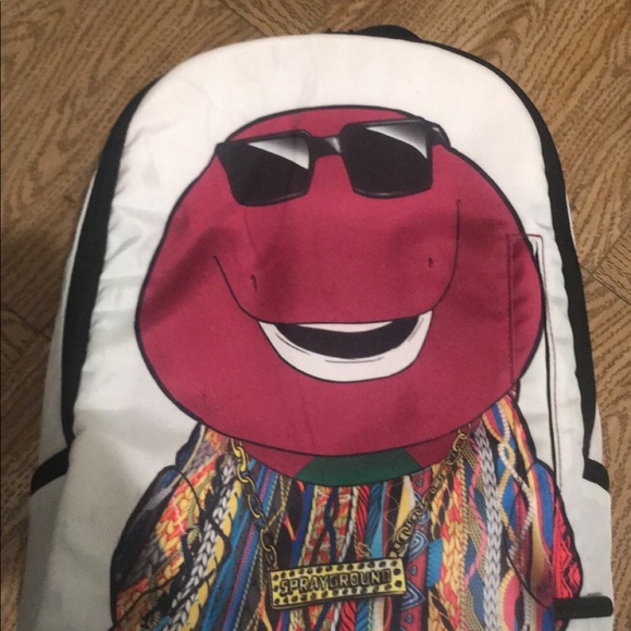 barney bookbag